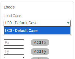 Nodal load examples