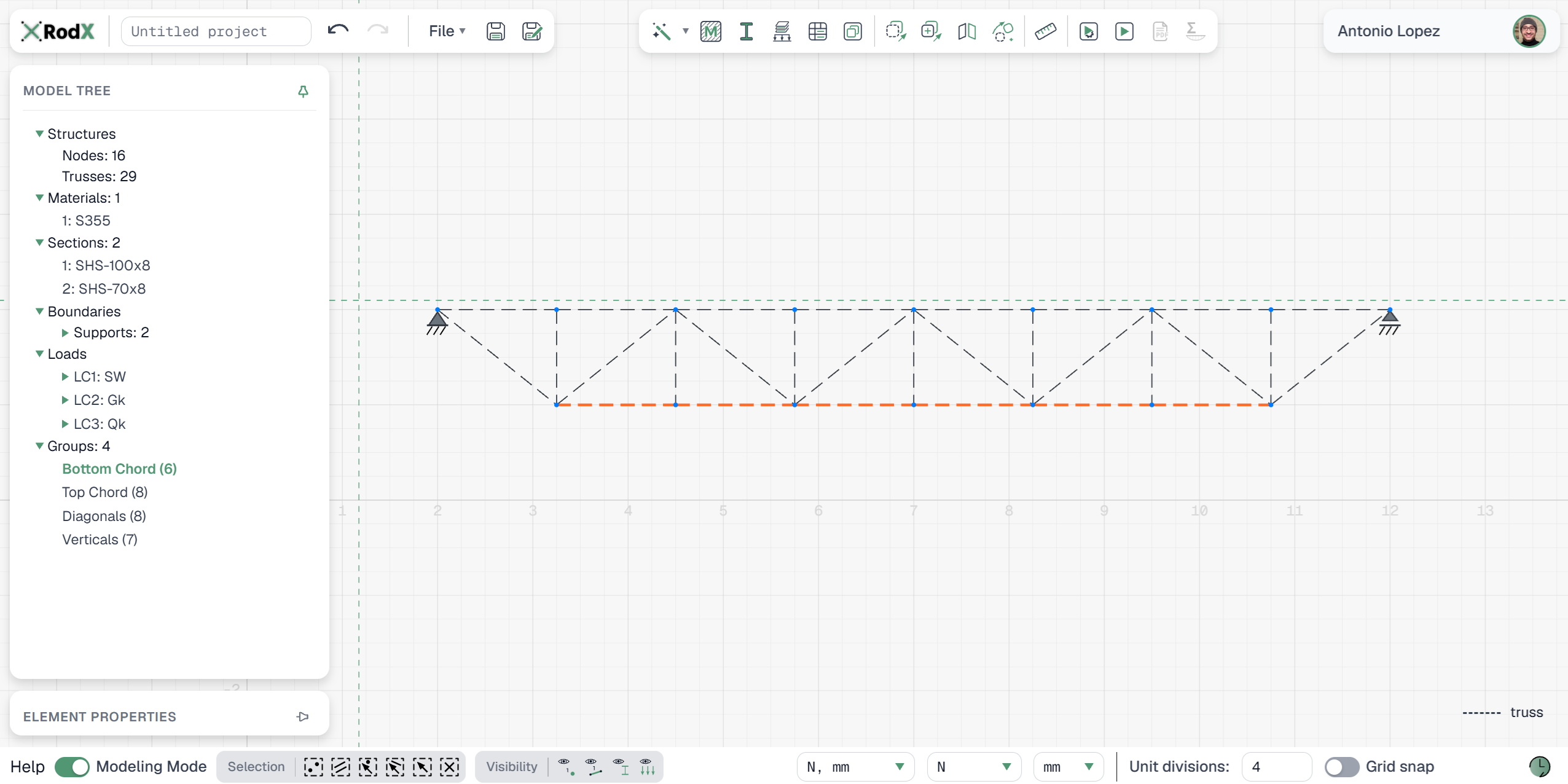 Modeling & Interface